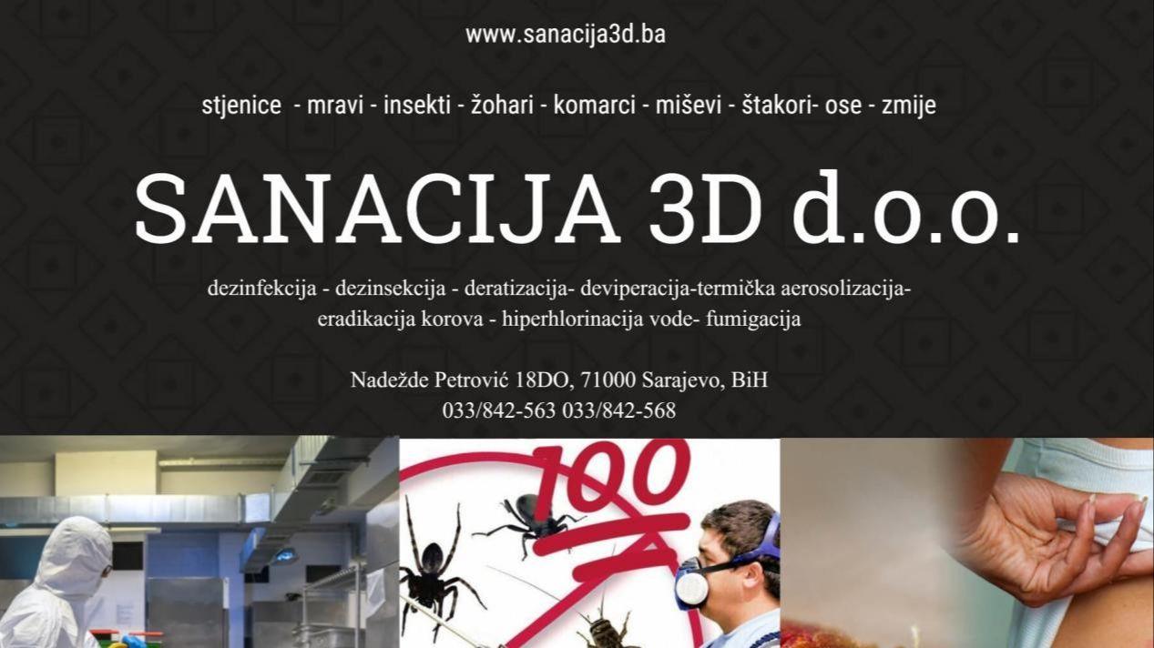 Sanacija 3D – Deset godina uspješnog poslovanja