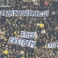 Navijači Fenerbahčea na našem jeziku pružili podršku navijačkim grupama Novog Pazara